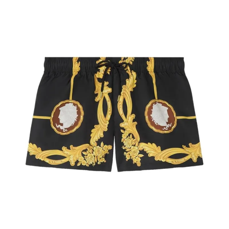 VERSACE Cameo Swim Shorts-0