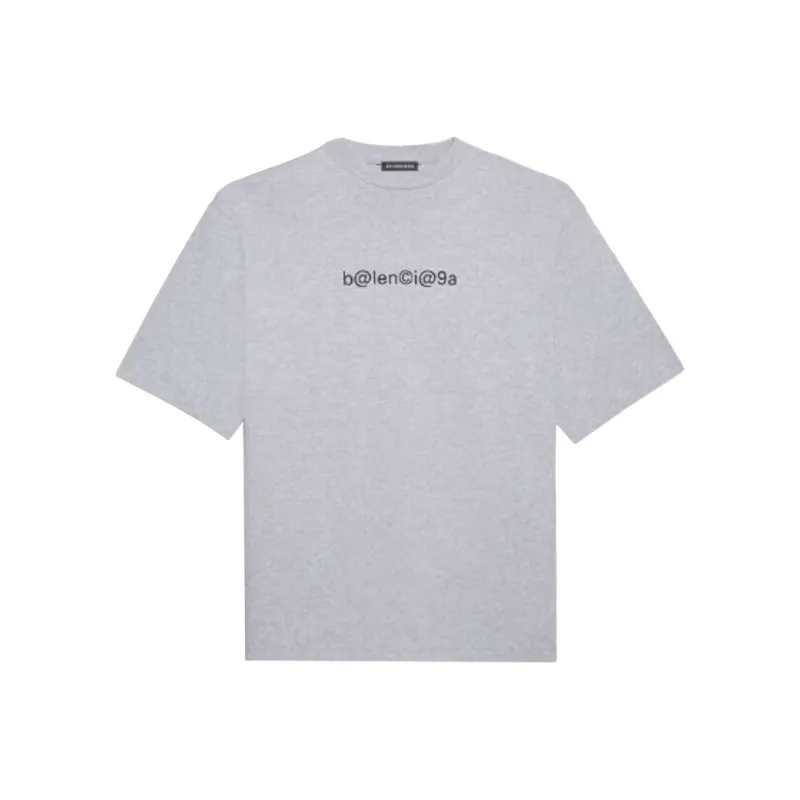 Balenciaga Large Fit Symbols T Shirt-0
