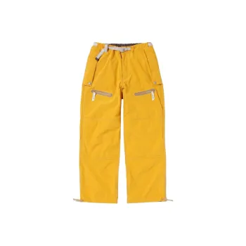 And Wander x BARBOUR Casual Pants Men's Yellow