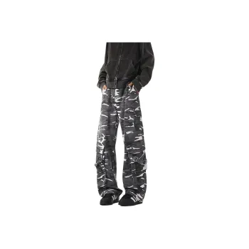 33TH Casual Pants Unisex Camouflage