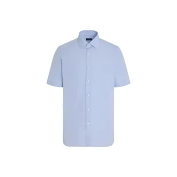 Zegna SS25 Shirt Men's Light Blue
