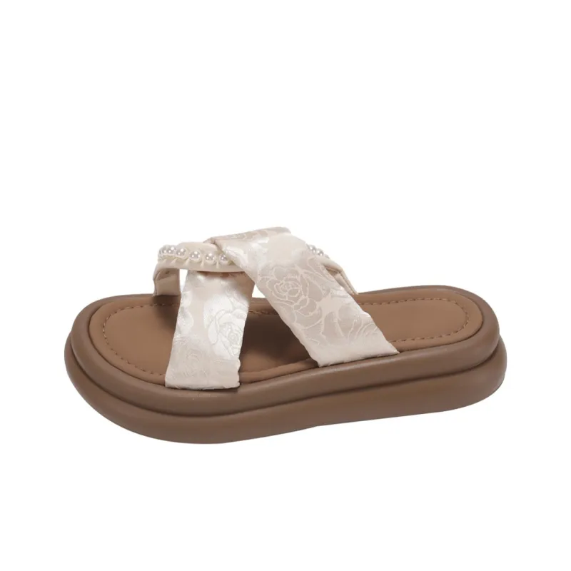 NTOZE Slip Resistant Abrasion Resistant Slide Slippers Women's-5