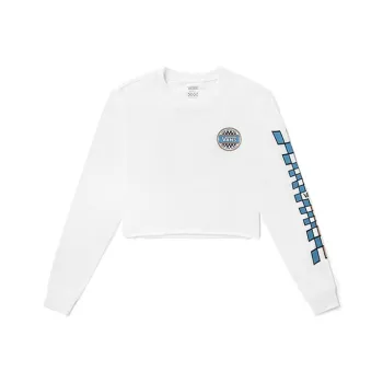 Vans Crop Tops Women's White