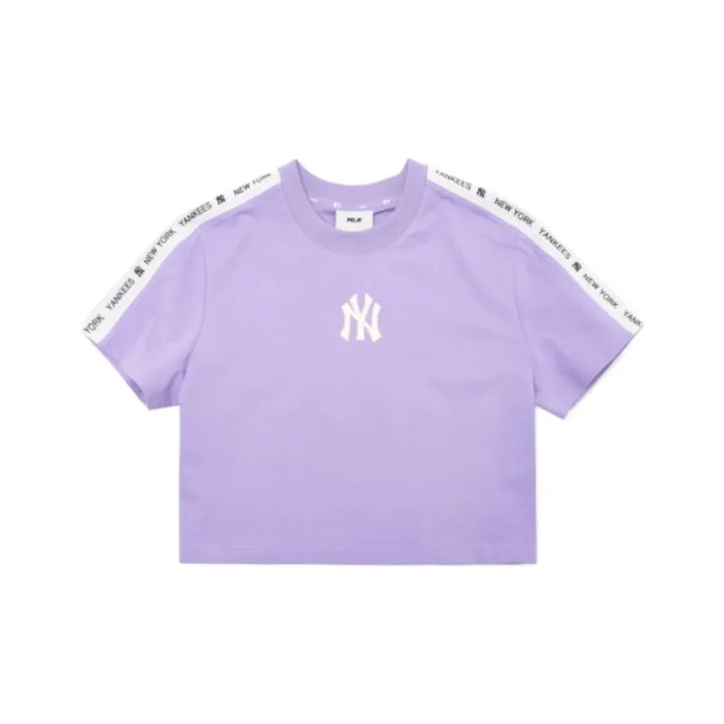 MLB Crop Tops Women's Purple-0