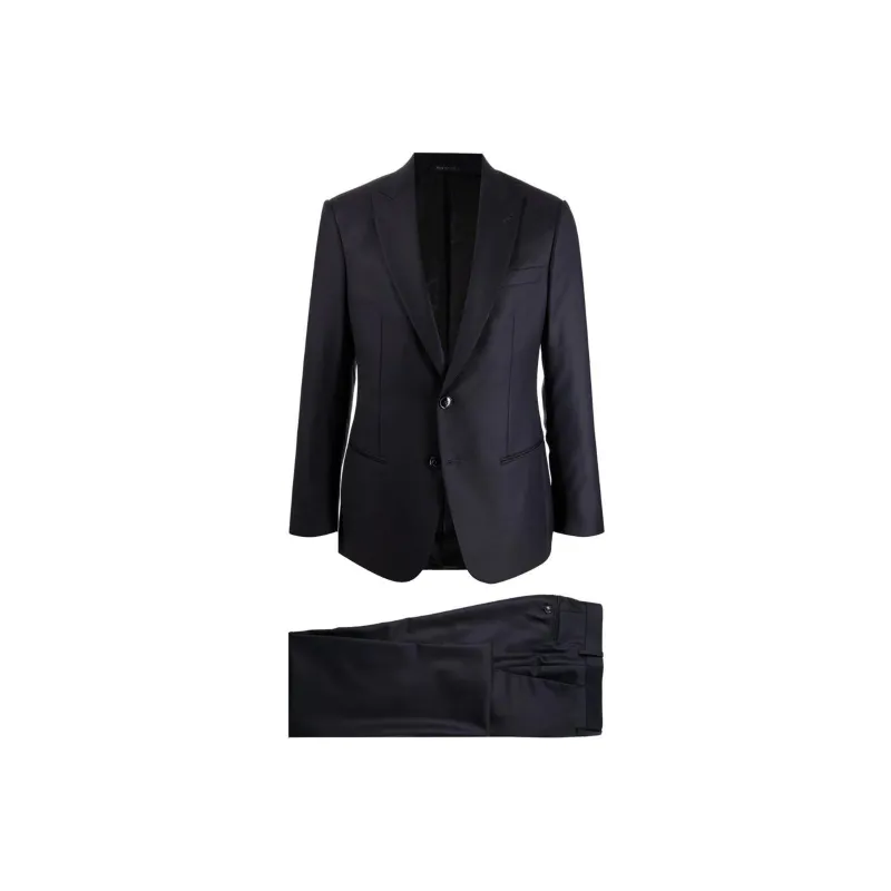 GIORGIO ARMANI Business Suits Men Set Black-0