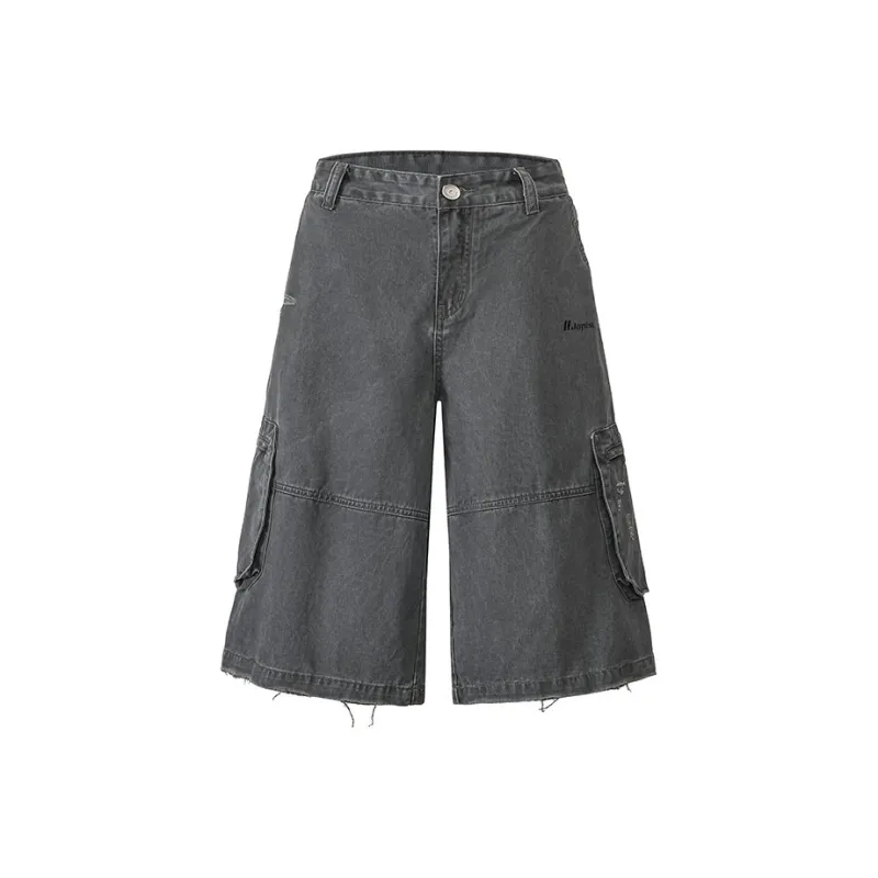 SOLIDITY Denim Shorts Unisex-2
