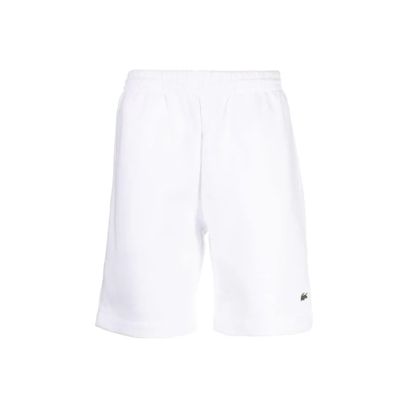 LACOSTE Logo embroidered Jersey Shorts-0