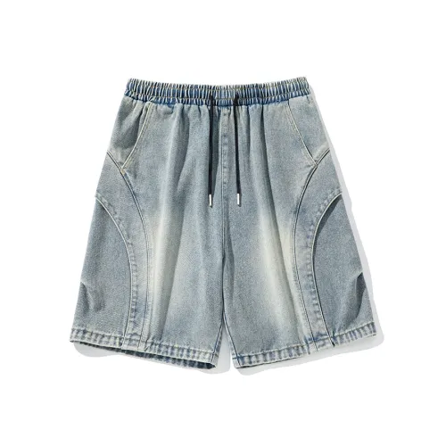 WOOD SOON Denim Shorts Mens Black