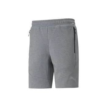 PUMA EVOSTRIPE SHORTS 8' DK MEDIUM GRAY HEATH Casual Shorts Men's Gray