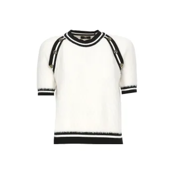 Elisabetta Franchi FW22 Sweater Women's White