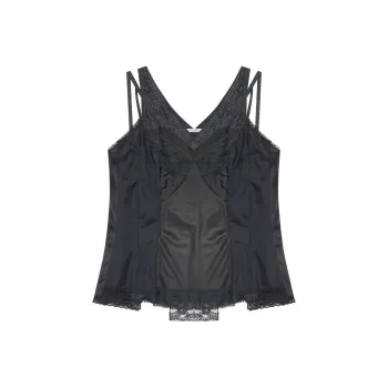 Balenciaga FW22 Tank Tops Women's Black
