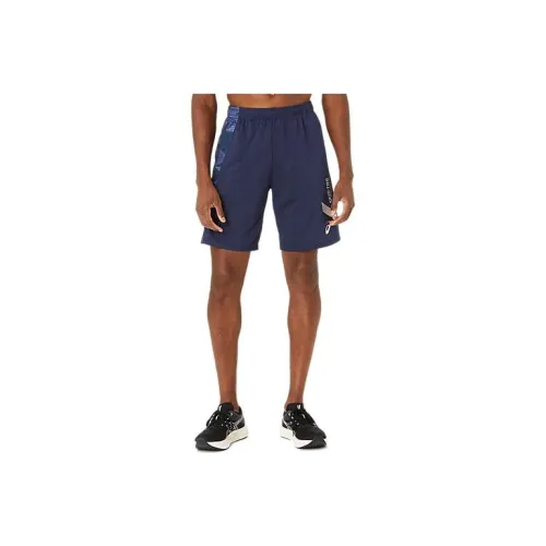 Asics Casual Shorts Men's Marine Blue