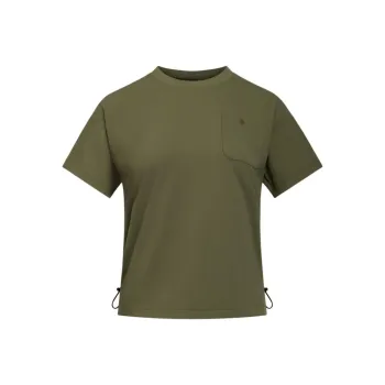 Under Armour Outdoor Drop Shoulder Sleeve T Shirt Women's Quartz Gray