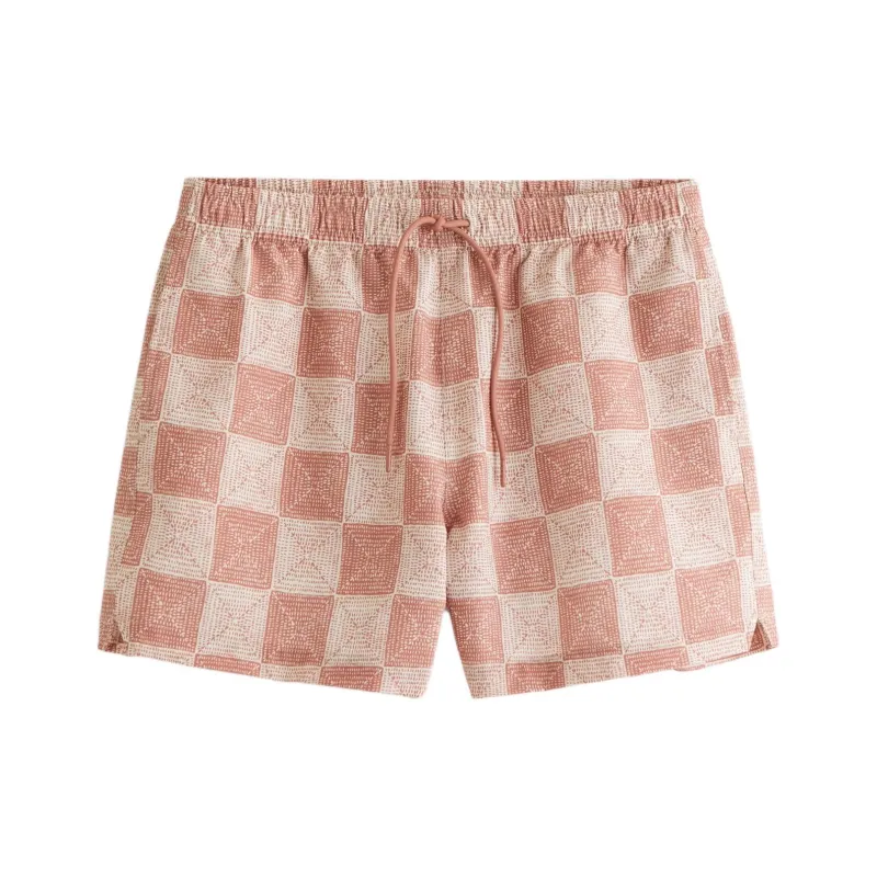 Abercrombie＆Fitch Swimming Shorts Men's Dark Pink-0