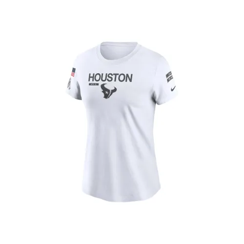 Nike Houston Texans Salute To Service Legend Women's full nike Nfl T Shirt