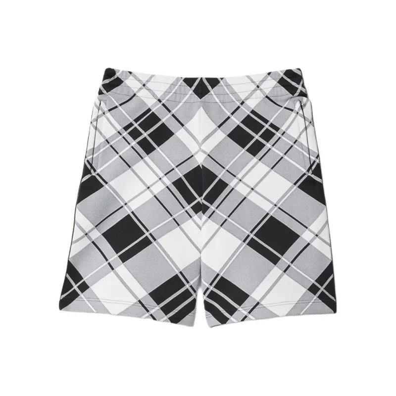 Burberry Check Printed Bermuda Shorts-0