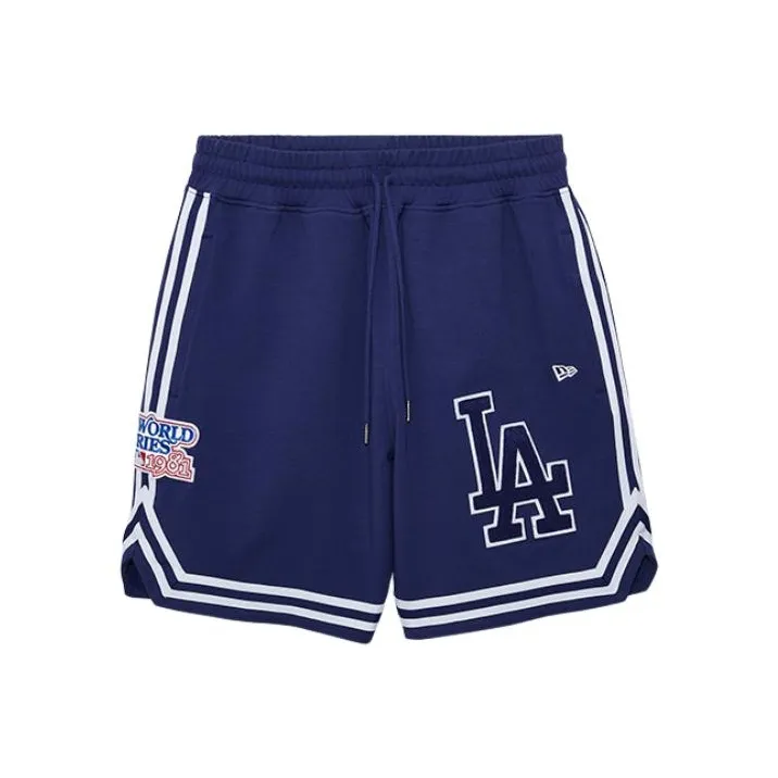New Era SS24 Casual Shorts Unisex Navy Blue-0