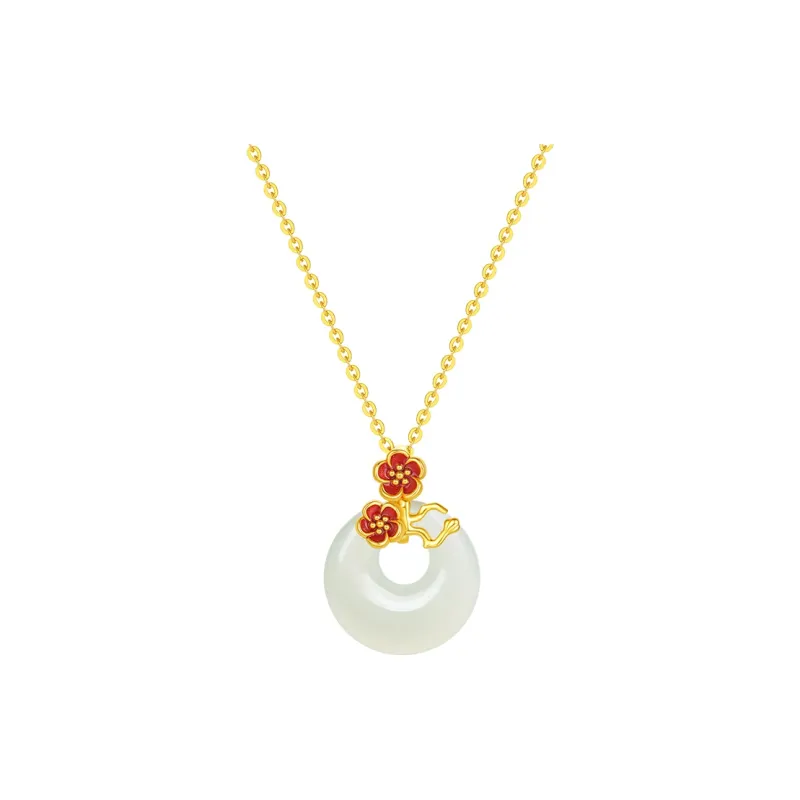 ZHOU LIU FU Chalcedony Necklaces Unisex-0