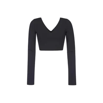 Givenchy V neck Long sleeve Top