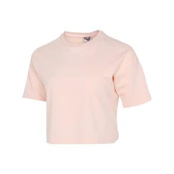 PUMA Crop Tops Women's Pink