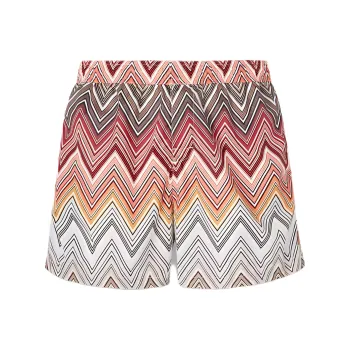 MISSONI Zigzag-pattern Swim Shorts