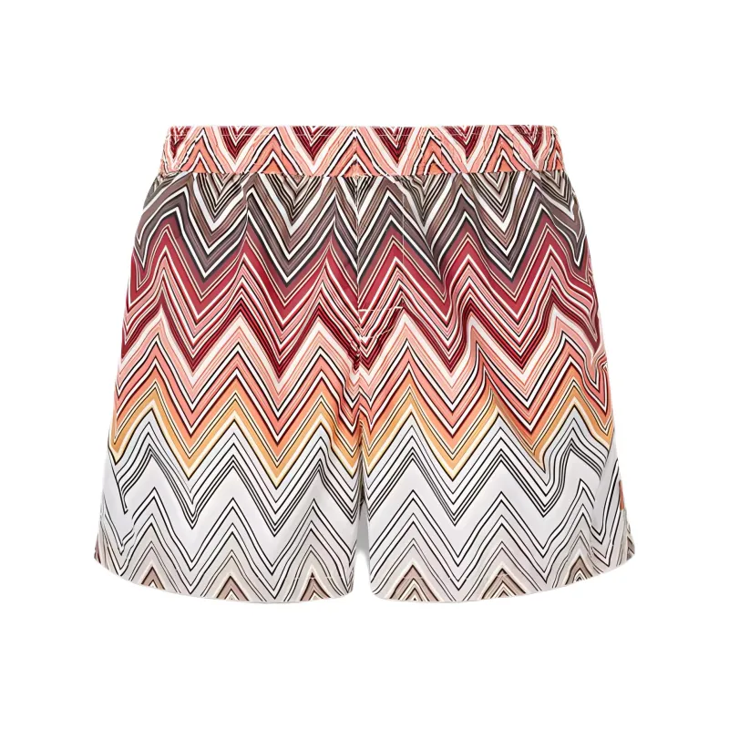 MISSONI Zigzag-pattern Swim Shorts-0