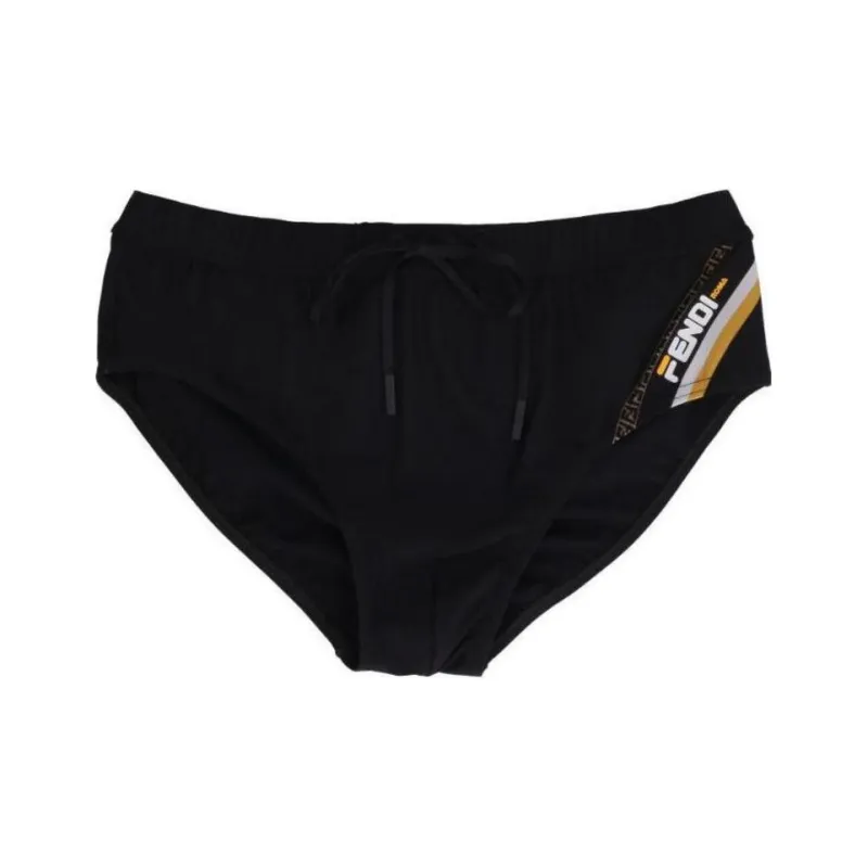 FENDI Swimming Shorts Men's Black-0