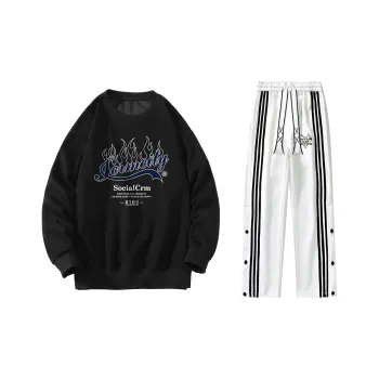 SCRM Straight Set Spring Autumn And Winter Unisex