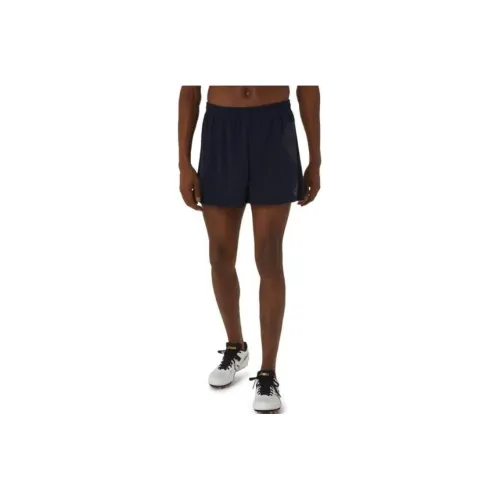 asics for Casual Shorts Men's Marine Blue
