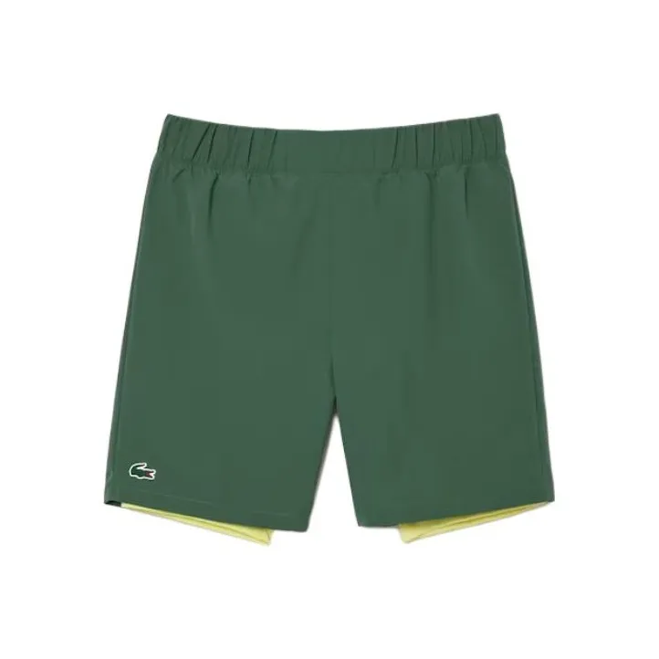 LACOSTE Casual Shorts Men's Green-0