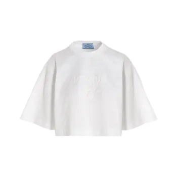 PRADA Crop Tops Women's White