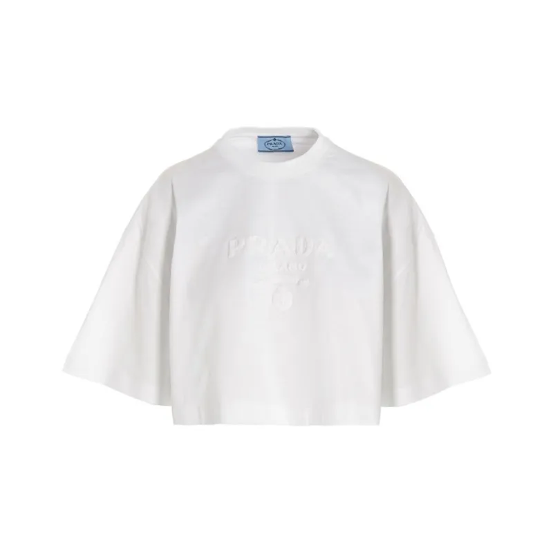 PRADA Crop Tops Women's White-0