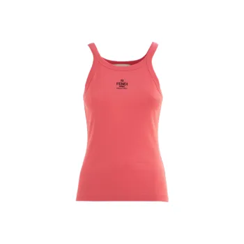 FENDI Tank Tops Women's Magenta