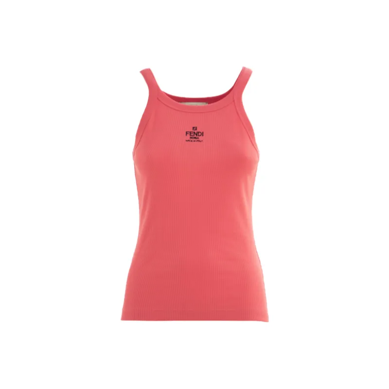 FENDI Tank Tops Women's Magenta-0