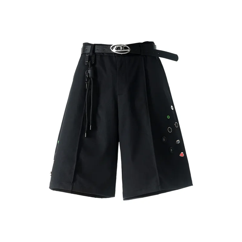 NOAHGIGI Cargo Shorts Unisex Black-7