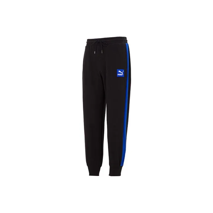 PUMA Knitted Sweatpants Unisex Black-0