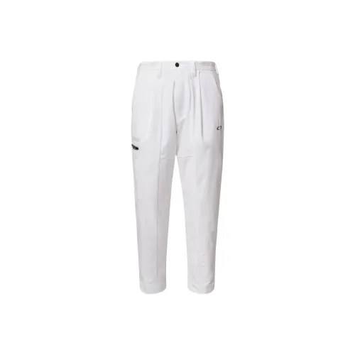 Oakley Skull Relax Neatly Tapered Casual Pants Men's White