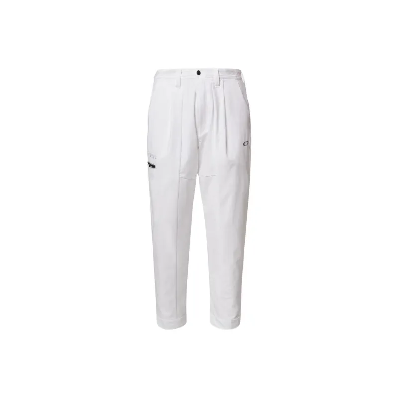 Oakley Skull Relax Neatly Tapered Casual Pants Men's White-0
