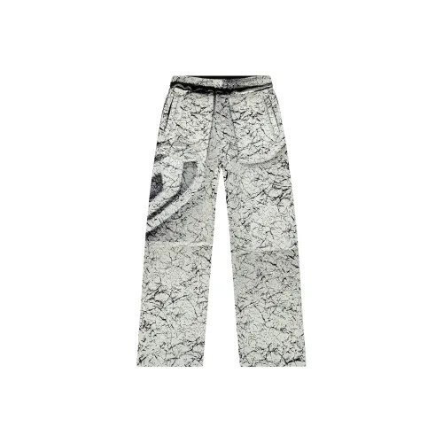 DIESEL Oval D Cracked Paint Effect Cargo Pants