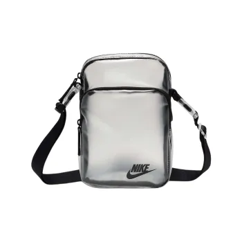 Nike Heritage Polyurethane Crossbody Bag Unisex Black