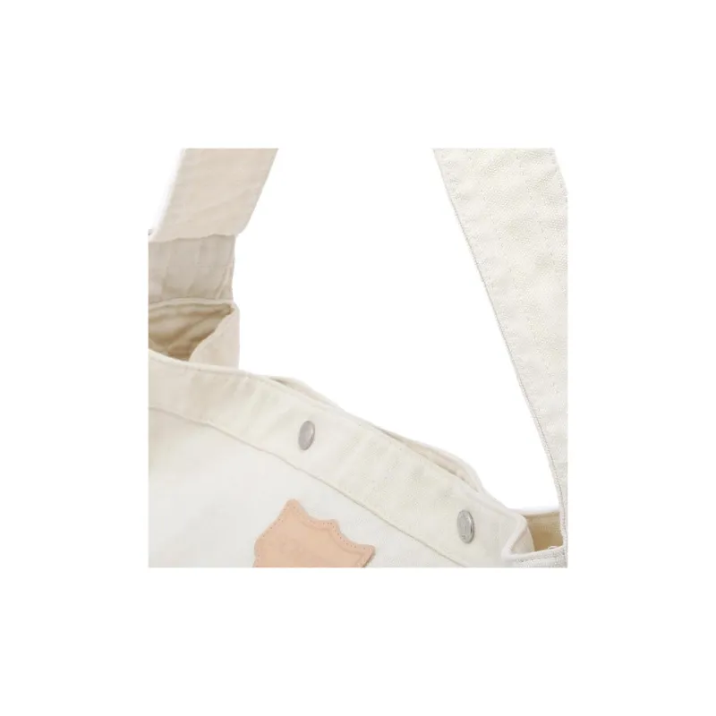 Schott N.Y.C. 100% Cotton Crossbody Bag, Shoulder Bag Men's White-3