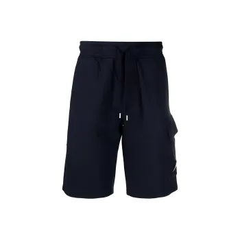 C.P.Company Lens detailed Cotton Track Shorts