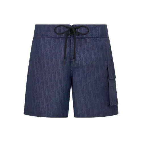 DIOR FW23 Swimming Shorts Men's Navy