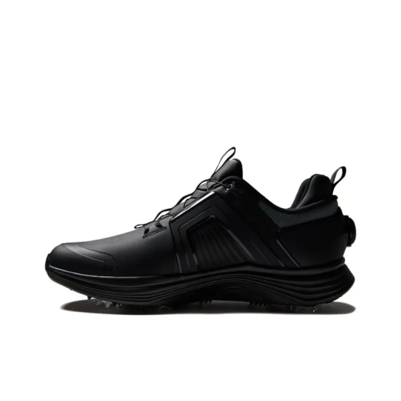 FOOTJOY Anti Slip Wear Resistant Low Top Golf Shoes Men's Black-1