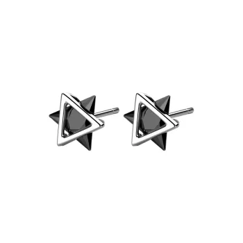 CANHUI Alloy Stud Earrings Unisex