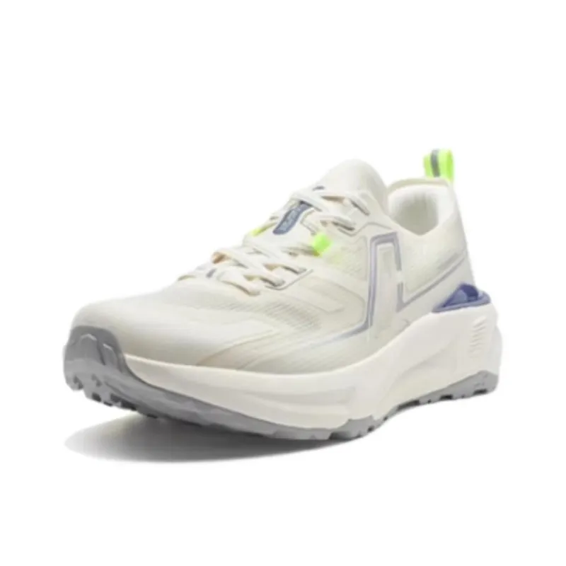 XTEP Anti Slip Wear Resistant Low Top Casual Running Shoes Men's Residual White/Gray-1