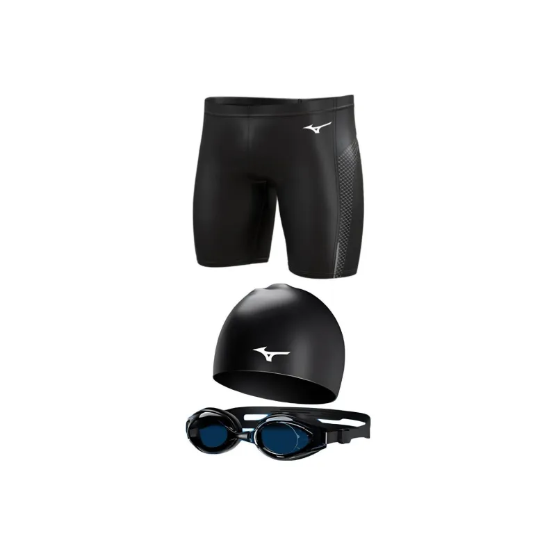 Mizuno Swimming Shorts Men's Black-3