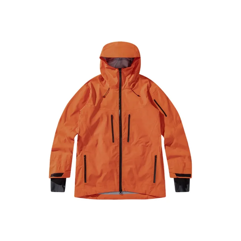 ENSHADOWER Ski Tops Unisex Orange Red-0