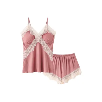 Top Melon Pajama Set Women's Image Color