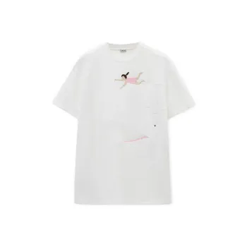 LOEWE X Suna Fujita Cotton T shirt